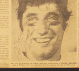 Joe Namath Signed New York Jets Framed "For Jets It's a Sweet 16-7" w/ 2 insc.
