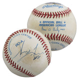 Patriots Irving Fryar Authentic Signed Budig OAL Baseball BAS #BJ32493