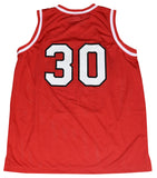 STEPHEN CURRY SIGNED DAVIDSON WILDCATS #30 RED BASKETBALL JERSEY BECKETT