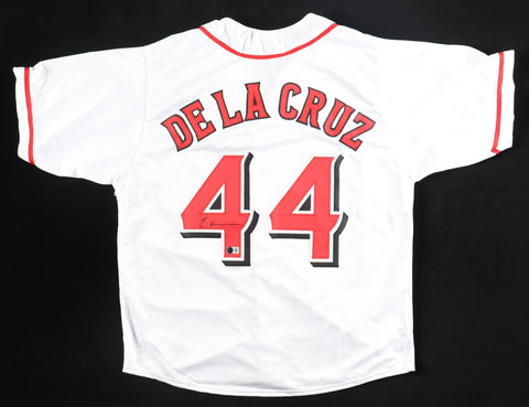 Elly De La Cruz Autographed Custom Cincinnati Reds Jersey - Beckett