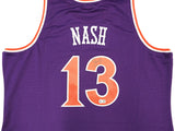 SUNS STEVE NASH AUTOGRAPHED PURPLE M&N 2005-06 JERSEY XXL BECKETT 233681