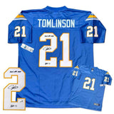 Ladainian Tomlinison Autographed / Signed Chargers Pro Line Jersey - Beckett