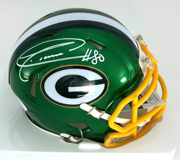 Packers DONALD DRIVER Signed Riddell FLASH Speed Mini Helmet AUTO - JSA