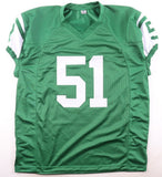 Jonathan Vilma Signed New York Jets Pro Cut Jersey (JSA) 3xPro Bowl Linebacker