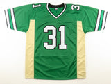 Aaron Glenn Signed New York Jets Alt. Jersey (Beckett) 3xPro Bowler & Head Coach