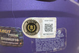 Ray Lewis Signed Baltimore Ravens 2026 ALT #1 Mini Helmet Beckett Witness 57534