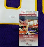 Jake Reed Signed Minnesota Vikings Jersey (JSA COA) All Pro Tight End 1991-1999