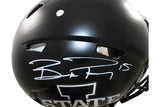 Brock Purdy Autographed Iowa State Cyclones Black Helmet Proline Beckett 58549