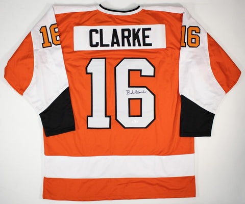 Bobby Clarke Signed Philadelphia Flyers Captain's Jersey (JSA COA) 2xCup Winner