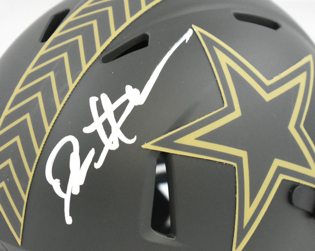Deion Sanders Signed Dallas Cowboys Salute 2025 Speed Mini Helmet Beck ...