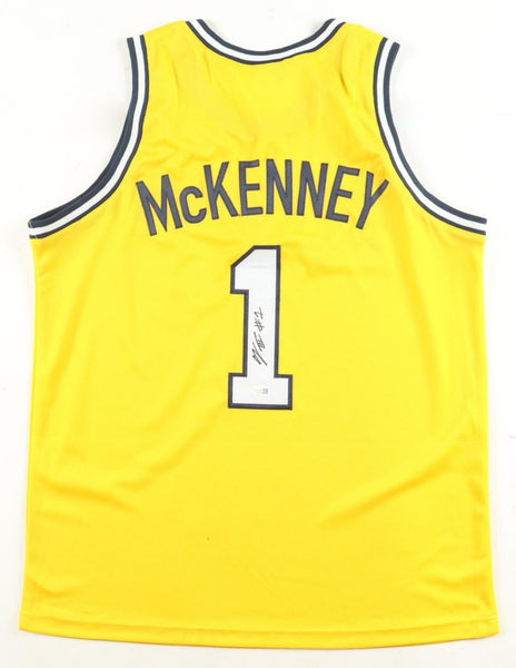 Trey McKenney Signed Michigan Wolverines Jersey/Beckett/2026 NCAA National Champ