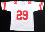 Tyrone Tracy Jr. Signed New York Giants Jersey (JSA) Ex-Iowa & Purdue Running Bk