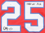 Danny Manning Signed Los Angeles Clippers Jersey Inscribed "1988 #1 Pick" (JSA)