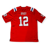Tom Brady New England Patriots Signed Autographed Throwback Jersey Fanatics