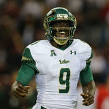 Quinton Flowers Signed South Florida Bulls Breast Cancer Awrness Jersey #FCancer