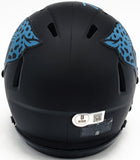 TRAVIS ETIENNE AUTOGRAPHED JAGUARS ECLIPSE MINI HELMET BECKETT WITNESS 225126