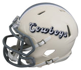 Cowboys Dak Prescott Signed Retro Speed Mini Helmet W/ Case BAS Witnessed