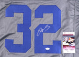 Edgerrin James Signed Indianapolis Colts Alternate Jersey (JSA COA)4xPro Bowl RB