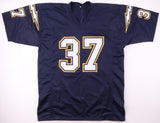 Rodney Harrison Signed Chargers Jersey (Beckett) San Diego D.B. 1994-2002