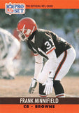Frank Minnifield Signed Cleveland Browns Jersey (GTSM) 4xPro Bowl Defensive Back