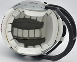 George Blanda Autographed Oakland Raiders Silver Mini Helmet Beckett QR #BS30078