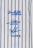 Multi-Signed New York Yankees Majestic MLB Jersey -Jim Abbott & Dwight Gooden