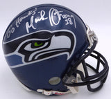 Mack Strong Autographed Seattle Seahawks Mini Helmet "Go Hawks" MCS Holo #68040