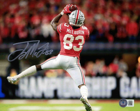 TERRY McLAURIN AUTOGRAPHED SIGNED OHIO STATE BUCKEYES 8x10 PHOTO BECKETT