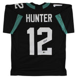 Travis Hunter Authentic Signed Black Pro Style Jersey Autographed BAS Witnessed