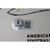 John Elway Autographed/Signed NFL Logo Football Beckett Authentication 50039