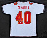 Mike Alstott Signed Tampa Bay Buccaneers Jersey (Beckett) 6xPro Bowl Full Back