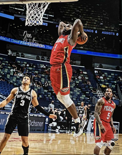Zion Williamson Autographed New Orleans Pelicans 16x20 Photo Fanatics 41111