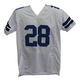 Darren Woodson Autographed/Signed Pro Style White XL Jersey BAS 33205