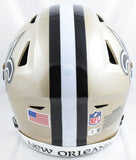 Alvin Kamara Autographed New Orleans Saints F/S Speed Flex Helmet-Beckett W Holo
