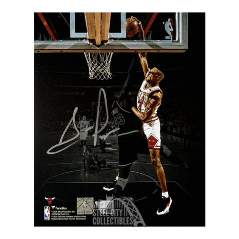 Scottie Pippen Autographed Chicago Bulls 8x10 Basketball Photo - Fanatics