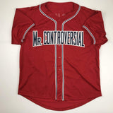 Autographed/Signed John Rocker Atlanta Red Baseball Jersey PSA/DNA COA