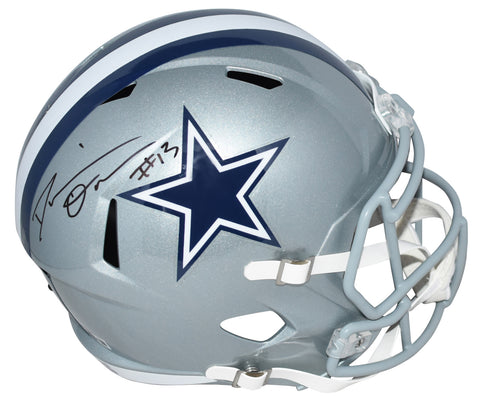 DEMARVION OVERSHOWN SIGNED DALLAS COWBOYS FULL SIZE SPEED HELMET BECKETT