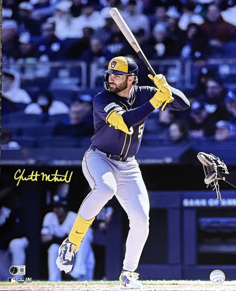 GARRETT MITCHELL Signed 16X20 Photo #19 AUTO - Milwaukee Brewers - BAS