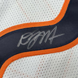 Autographed/Signed D.J. DJ Moore Chicago White Football Jersey Beckett BAS COA