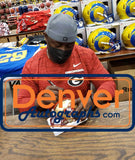 Garrison Heart Autographed San Francisco 49ers VSR4 Mini Helmet Beckett 35569