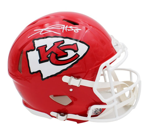 George Karlaftis Signed Kansas City Chiefs Speed Authentic NFL Helmet