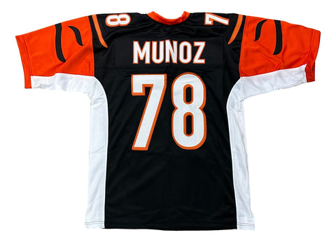 Anthony Munoz Custom Black Pro-Style X-Large Football Jersey