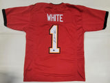 Rachaad White Signed Tampa Bay Buccaneers Jersey (Beckett) 2022 3rd Rnd Pick RB