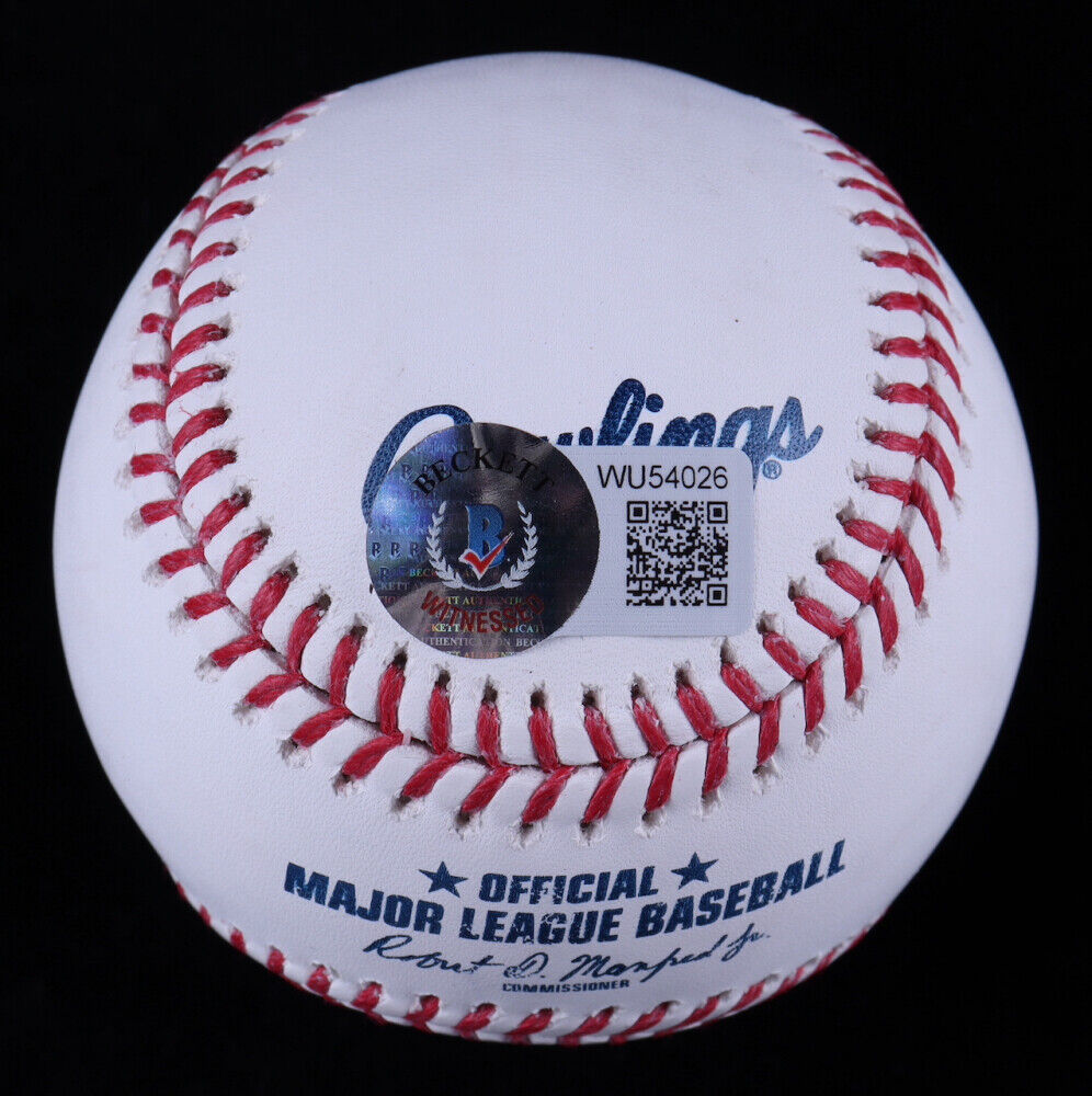 Austin Riley Signed Austin Riley Signed Major League Baseball (Beckett) Atlanta Braves 3rd ...
