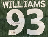 Brandon Graham Milton Williams Philadelphia Signed Green Football Jersey BAS