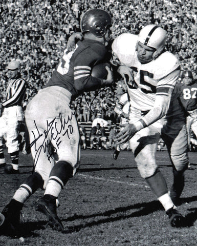 Hugh McElhenny Autographed 8x10 Photo San Francisco 49ers "HOF 70" SKU #245965