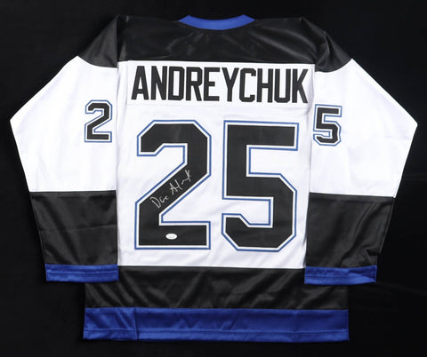 Dave Andreychuk Signed Tampa Bay Lightning Jersey (JSA COA) 2004 Stanley Cup L.W