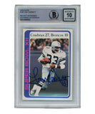 Tony Dorsett Autographed/Signed 1978 Topps #168 Trading Card Beckett 39430