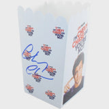 Chevy Chase Autographed/Signed CNN Films Popcorn Bucket Beckett WIT 58300