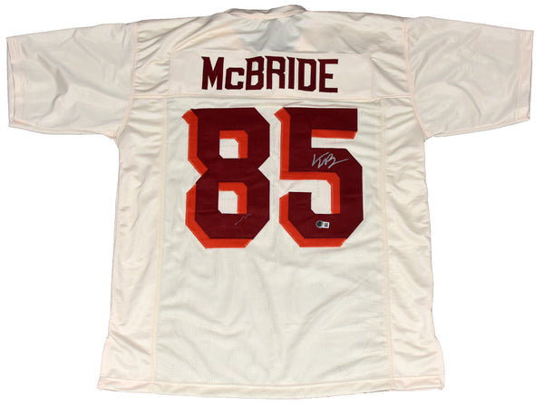 TREY McBRIDE SIGNED ARIZONA CARDINALS #85 RIVALRIES JERSEY BECKETT